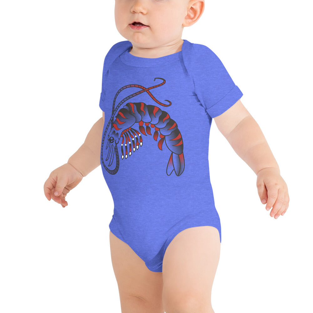 Little Shrimp Baby Bodysuit